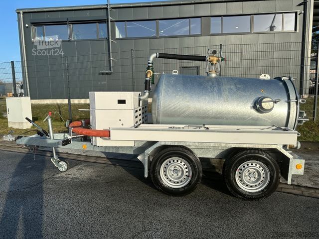 Vacuum tank truck  Schmies STS V-1,5 Vakuumsaugfass-Anhänger 2,7to