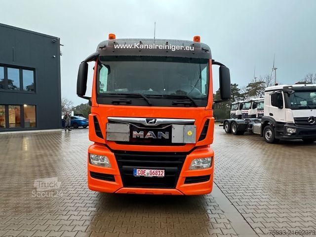 Vacuum tank truck MAN MAN TGS 26.420 ! KROLL ADR Sauger 14.000L