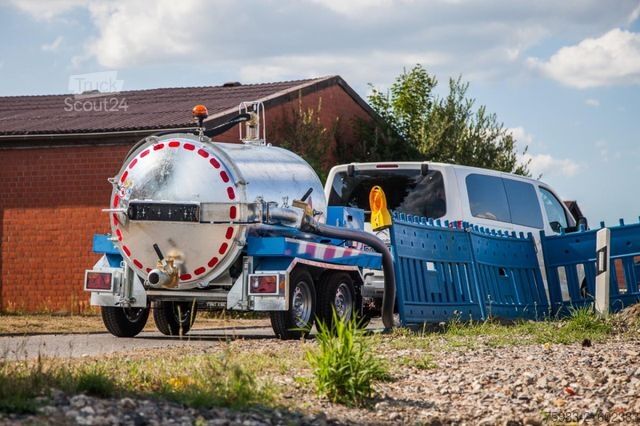 Vacuum tank truck  Schmies STS V-1,5 Vakuumsaugfass-Anhänger 2,7to