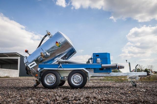 Vacuum tank truck  Schmies STS V-1,5 Vakuumsaugfass-Anhänger 2,7to