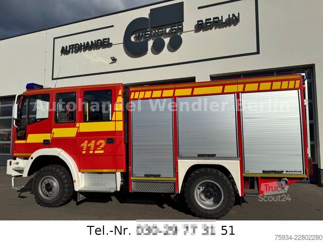 Цистернов камион IVECO FF 95E18 LF 8/6 Tank 600l Schaumzumischanlage