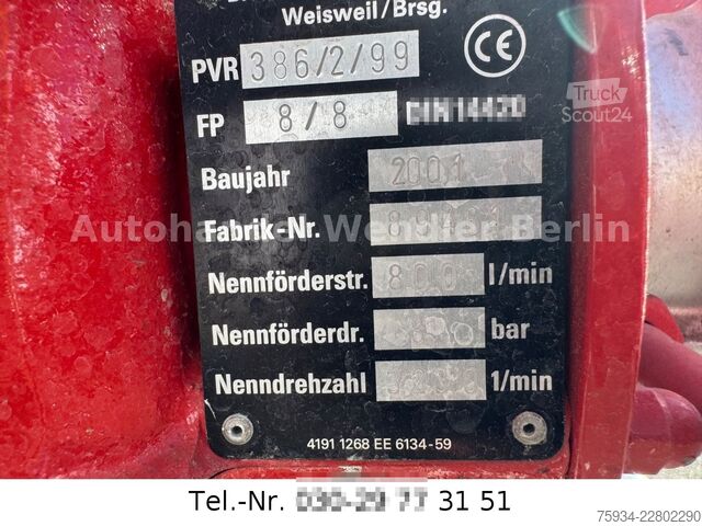 Цистернов камион IVECO FF100EW LF8/6 Tank600l Schere/Spreizer/Generator