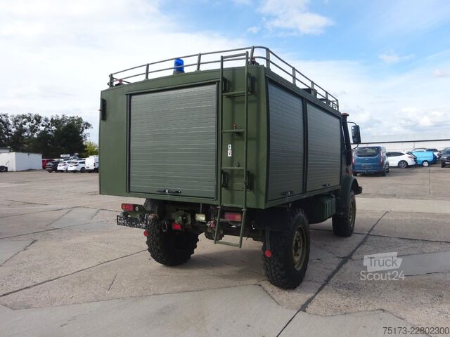 Vacuümtankwagen UNIMOG U1300L Feuerwehr Gerätewagen