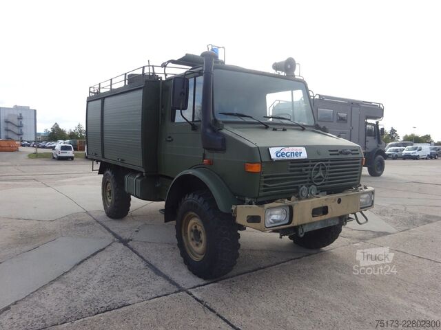 Vacuümtankwagen UNIMOG U1300L Feuerwehr Gerätewagen