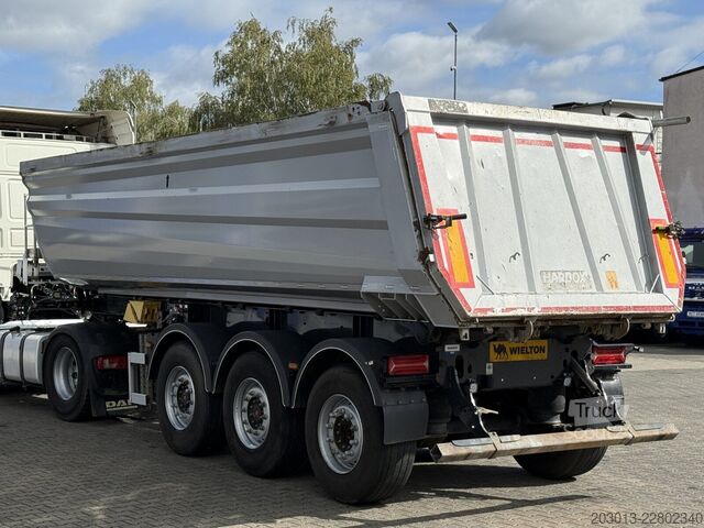 Semiremorcă basculantă WIELTON NW3 Kippauflieger 3 Achse 28 m³