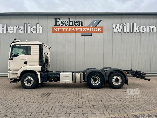 Lastbilchassis MAN TGS 26.500 6x4 HydroDrive*Lenkachse*4200Radstand