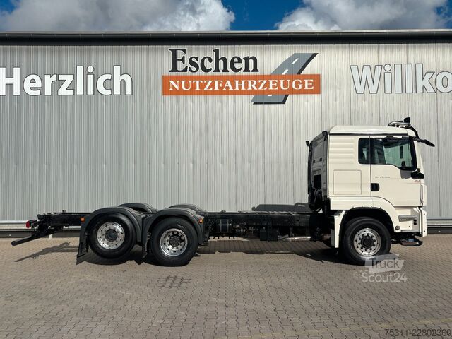 Lastbilchassis MAN TGS 26.500 6x4 HydroDrive*Lenkachse*4200Radstand