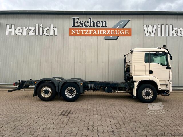 Lastbilchassis MAN TGS 26.500 6x4 HydroDrive*Lenkachse*4200Radstand