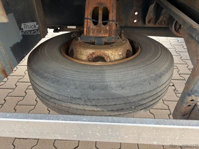 Avolava kuorma-auto MAN 12.185 LC Tirre Euro 81*Pritsche*Kran*Manuell