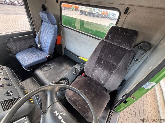 Avolava kuorma-auto MAN 12.185 LC Tirre Euro 81*Pritsche*Kran*Manuell