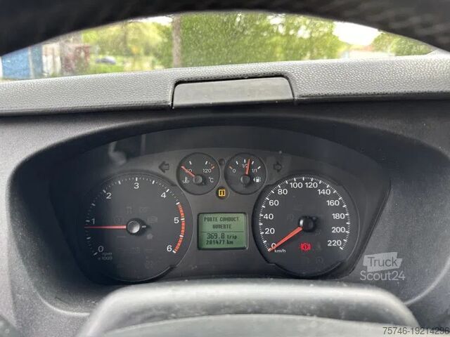 Transporteur de verre Ford Transit 2.5 TDI KA Hoch HEGLA GLAS Luftfederung