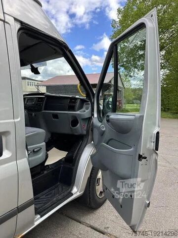 Transporteur de verre Ford Transit 2.5 TDI KA Hoch HEGLA GLAS Luftfederung