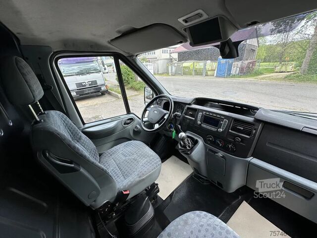 Transporteur de verre Ford Transit 2.5 TDI KA Hoch HEGLA GLAS Luftfederung