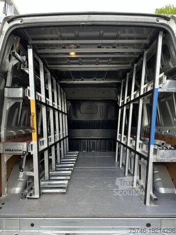 Transporteur de verre Ford Transit 2.5 TDI KA Hoch HEGLA GLAS Luftfederung