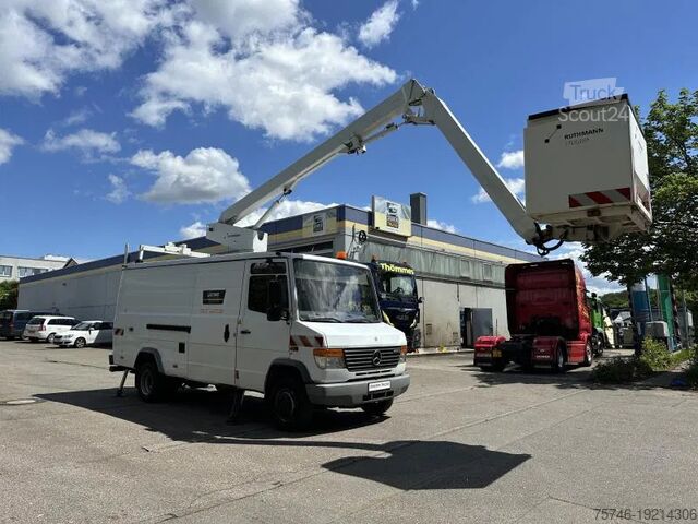 Zdvíhacia plošina Mercedes-Benz Vario 614 D-KA RUTHMANN K130 Hubsteiger 13 m TÜ...