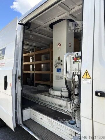 Pacelšanas platforma Mercedes-Benz Vario 614 D-KA, RUTHMANN K130 Hubsteiger 13 m, ...