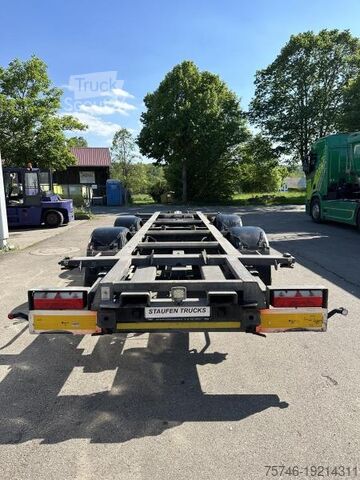 BDF-System H&W 4 x Tandem Lafette MEGA verzinkt Mitnahmestapl...