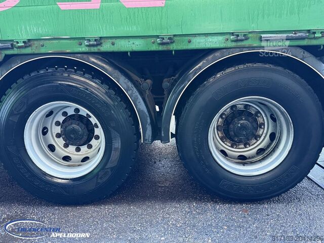 Open body MAN TGS 35.400 8x4, Handgeschakeld, HIAB 288 EP-5