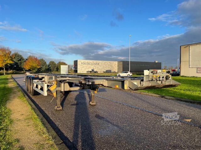 Μεταφορά εμπορευματοκιβωτίων Van Hool 3B2015 Chassis / 20-2x20-40 FT / SAF Axles / Di...