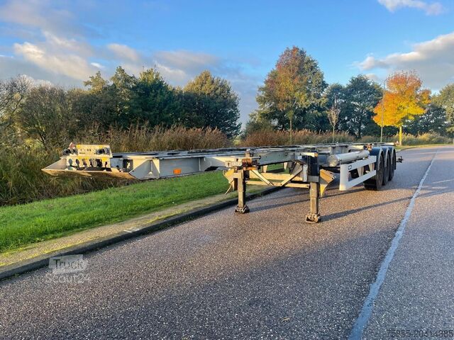 Μεταφορά εμπορευματοκιβωτίων Van Hool 3B2015 Chassis / 20-2x20-40 FT / SAF Axles / Di...