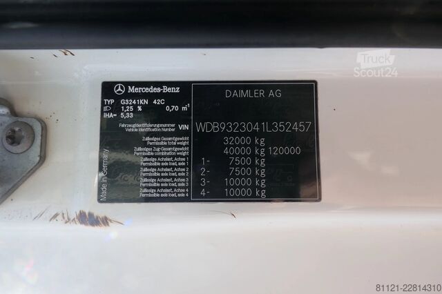 Avfallsbil Mercedes-Benz Actros 3241 | 8X4 | Two-way tipper | 515252Km |...