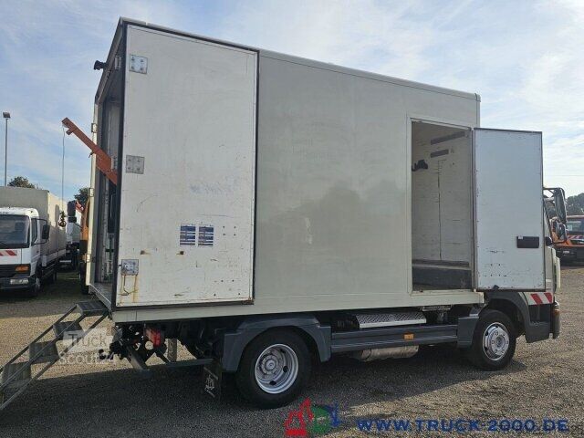 Κλειστό βαν Mercedes-Benz 818 Sortimo Werkstatt Koffer + Kran Seilwinde