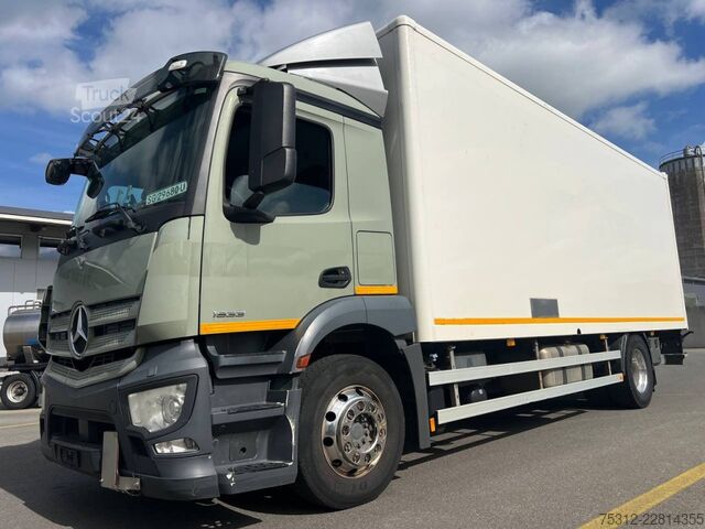 Škatlasti tovornjak Mercedes-Benz Antos 1833  Retarder LBW Bett Alufelgen AHK