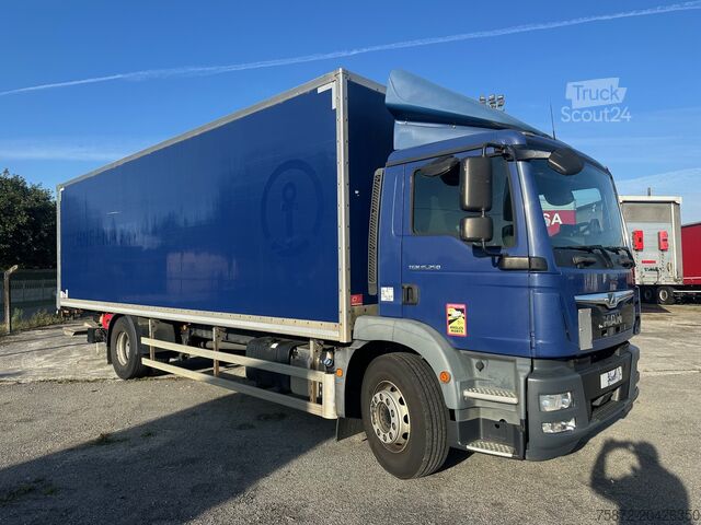 Bakwagen MAN TGM 16.250 EURO 6 FURGON 16T LOCALIZADOR