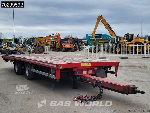 Plateau de chargement Jumbo TM200E 2 axles