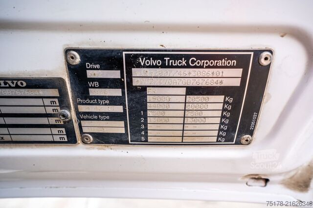 Standard tractor VOLVO FMX 460 GLOB VEB+