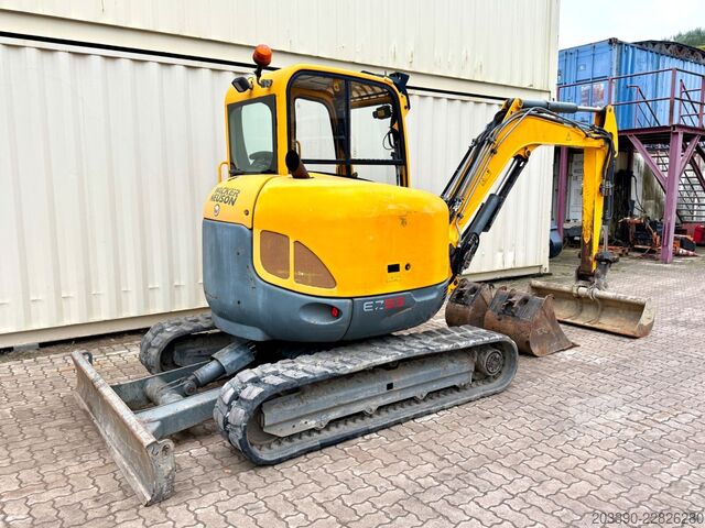 Mini ekskavatorius WACKER Neuson EZ53 / 2016 BJ / 3 x Löffel