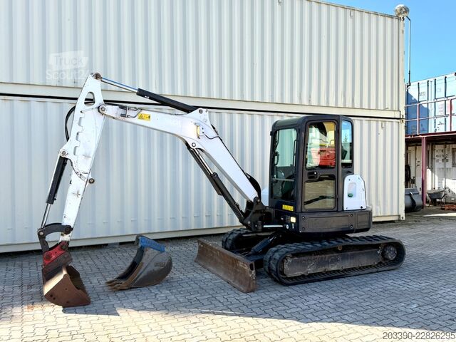 Mini ekskavatorius BOBCAT E50 / 2016 BJ / 3.381 H  / 2 x Löffel / MS03