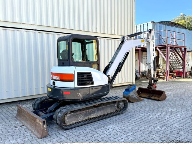 Mini ekskavatorius BOBCAT E50 / 2016 BJ / 3.381 H  / 2 x Löffel / MS03