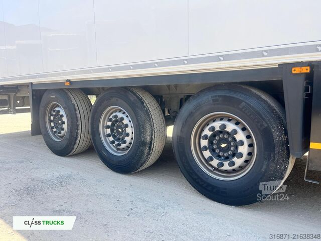 Hladilna polprikolica SCHMITZ CARGOBULL Double Deck FP 60 Carrier Vector 1550 Lifting Axle