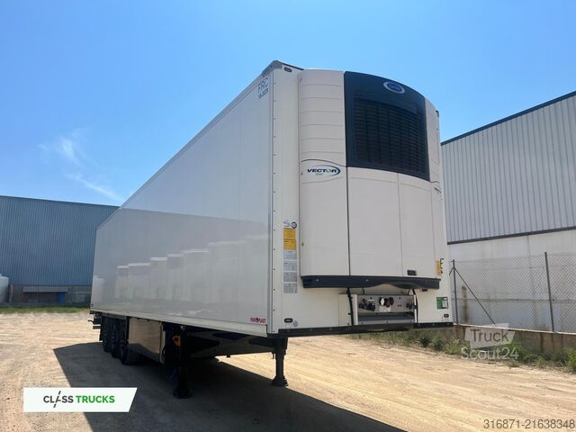Hladilna polprikolica SCHMITZ CARGOBULL Double Deck FP 60 Carrier Vector 1550 Lifting Axle