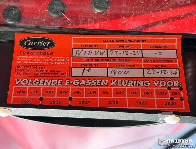 Semiremorcă frigorifică PACTON BXZ.342 HEIWO ISOTHERM B-DOUBLE LZV CARRIER VECT