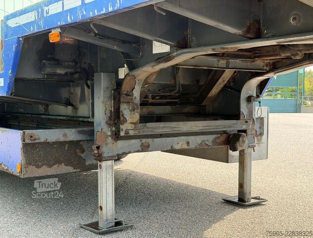 Semiremorcă cu platformă joasă  KWB P-453-STI-H 3-AS SEMI 2x STUURAS 1x LIFTAS S