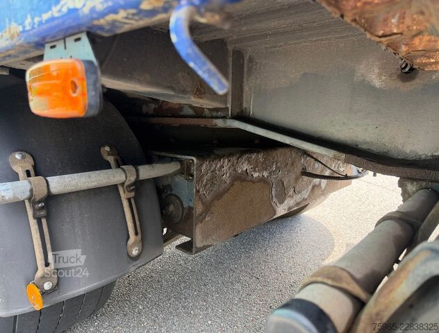 Semiremorcă cu platformă joasă  KWB P-453-STI-H 3-AS SEMI 2x STUURAS 1x LIFTAS S