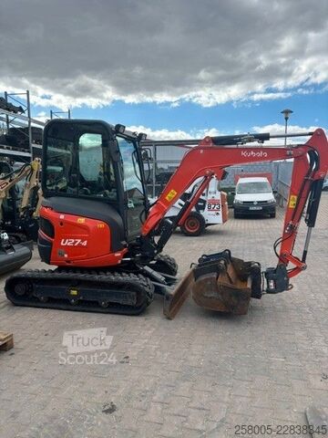 Мини багер KUBOTA U27-4 - Powertilt HS03