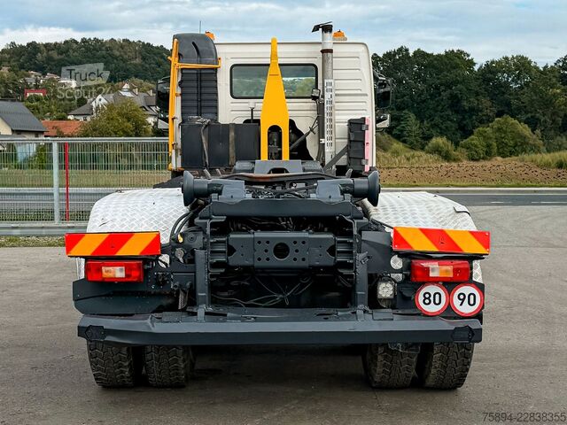 Камион с кука за контейнери VOLVO FMX 450 * Abrollkipper 5,30 m * 6x4 Top Zustand!