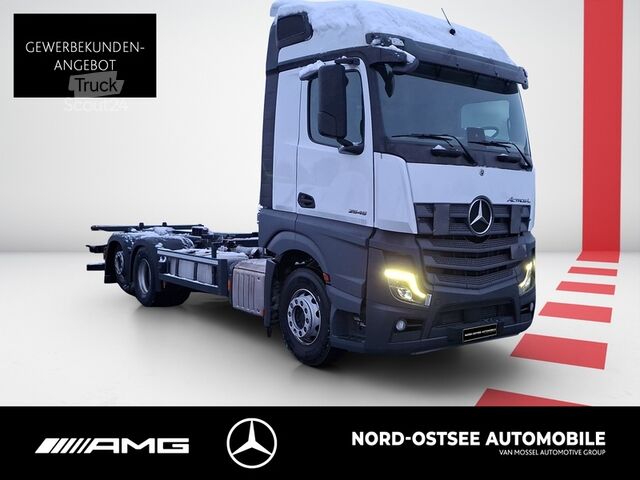 Değiştirilebilir kasalı kamyon Mercedes-Benz ACTROS 5 2545 L 6x2 BDF WECHSELSYSTEM STANDARD