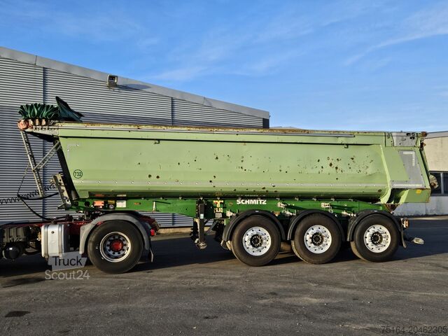 Tippvagn påhängsvagn Schmitz Cargobull SKI 24 SL 7.2 Stahlrundmulde