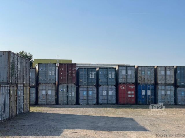 Jūrų konteineris 40DV Seecontainer 40DC Lagercontainer