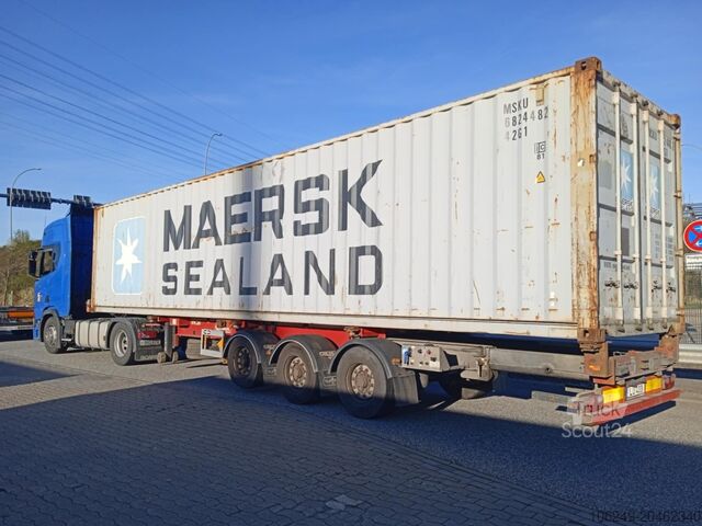 Jūrų konteineris 40DV Seecontainer 40DC Lagercontainer