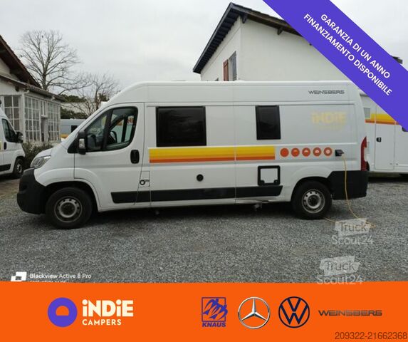 Husvagn/husbil Fiat Ducato Weinsberg Carabus 600 K | 2023 | EURO 6 | Venditore professionale
