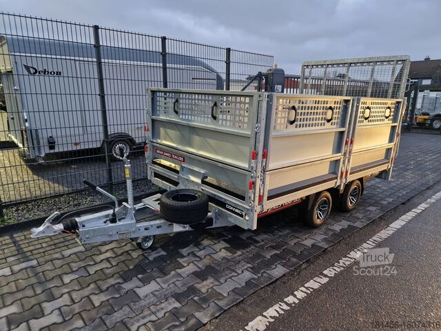 Aanhangwagen voor multitransport Brian James Trailers Cargo Connect 476 Greenkeeper