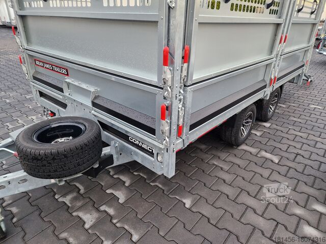 Aanhangwagen voor multitransport Brian James Trailers Cargo Connect 476 Greenkeeper