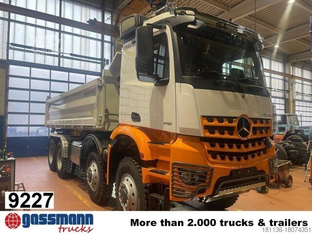 Kipper LKW Mercedes-Benz Arocs 4151 AK 8x8/4, Grounder