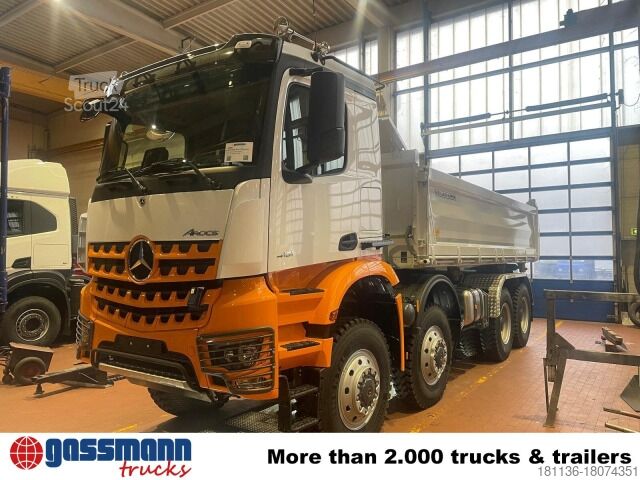 Kipper LKW Mercedes-Benz Arocs 4151 AK 8x8/4, Grounder