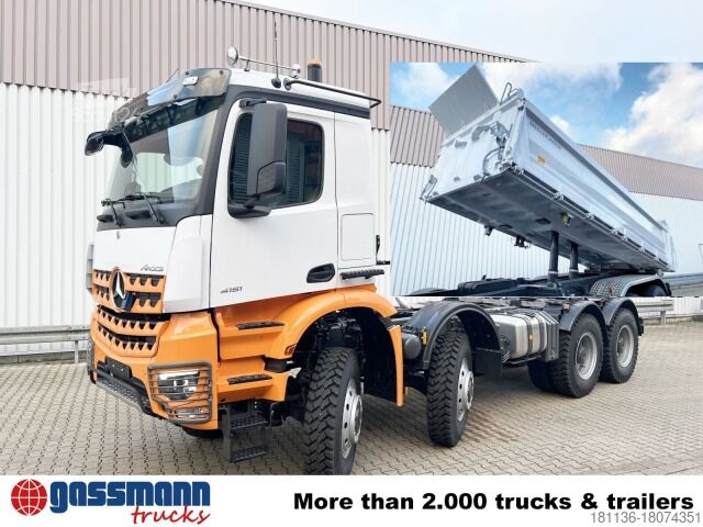 Kipper LKW Mercedes-Benz Arocs 4151 AK 8x8/4, Grounder